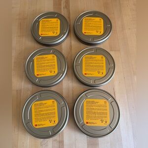 Vintage 🎥 🎬 Kodak Film Canisters, Set of 6 *Estate Sale* 1990’s